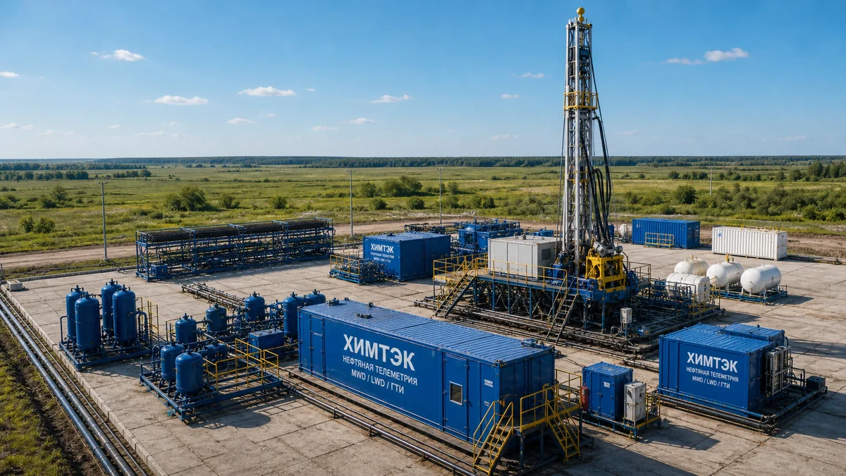 Illustration: Drilling site
